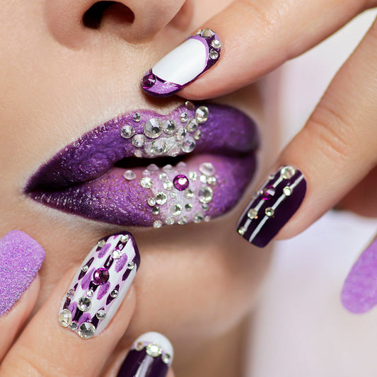 Glam Up Your Life: Transforming Your Look with Nail and Face Rhinestones