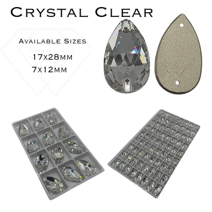 K9 Glass Crystal Drop Shape