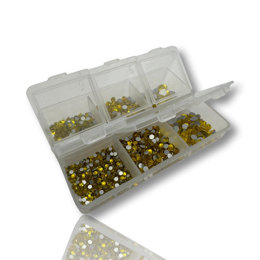 Nail & Face Rhinestone Pack - Crystal Clear